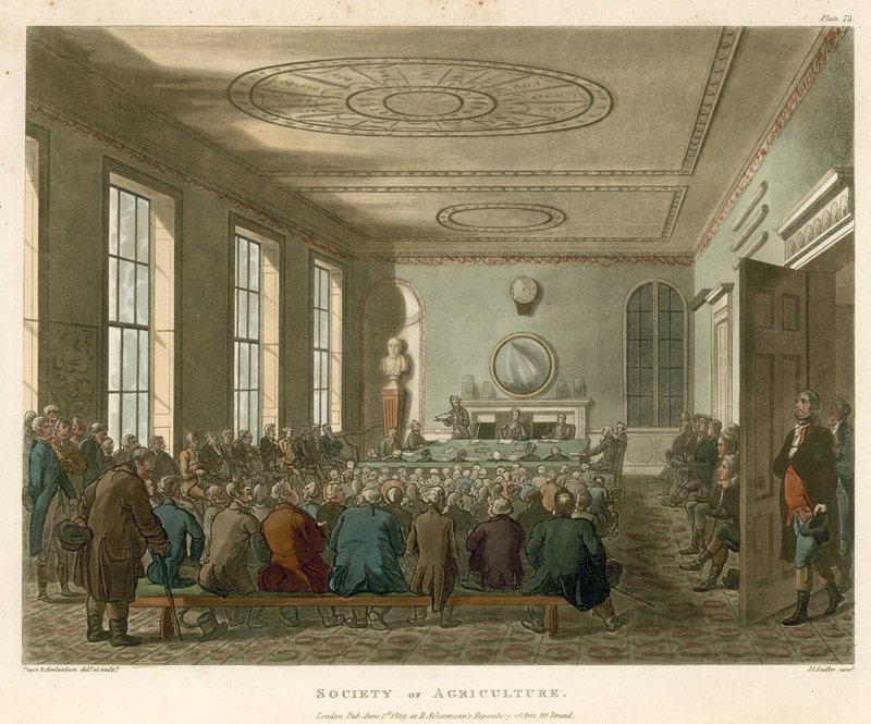 Gesellschaft für Landwirtschaft von Thomas Rowlandson