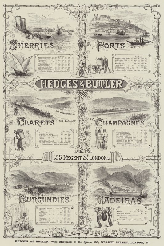 Werbung, Hedges und Butler von Thomas Sulman
