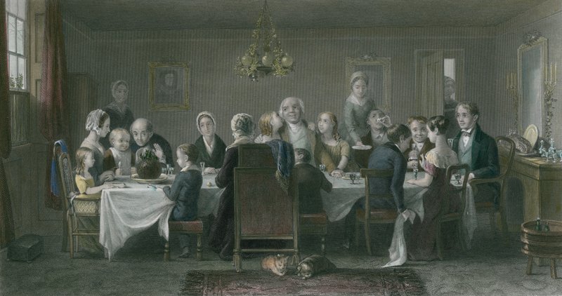 Der Weihnachts-Pudding von Thomas Webster