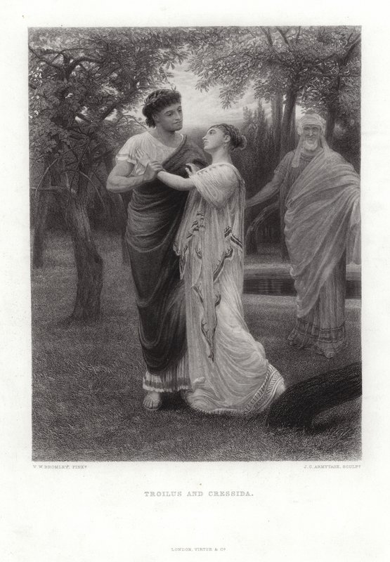 Troilus und Cressida von Valentine Walter Lewis Bromley