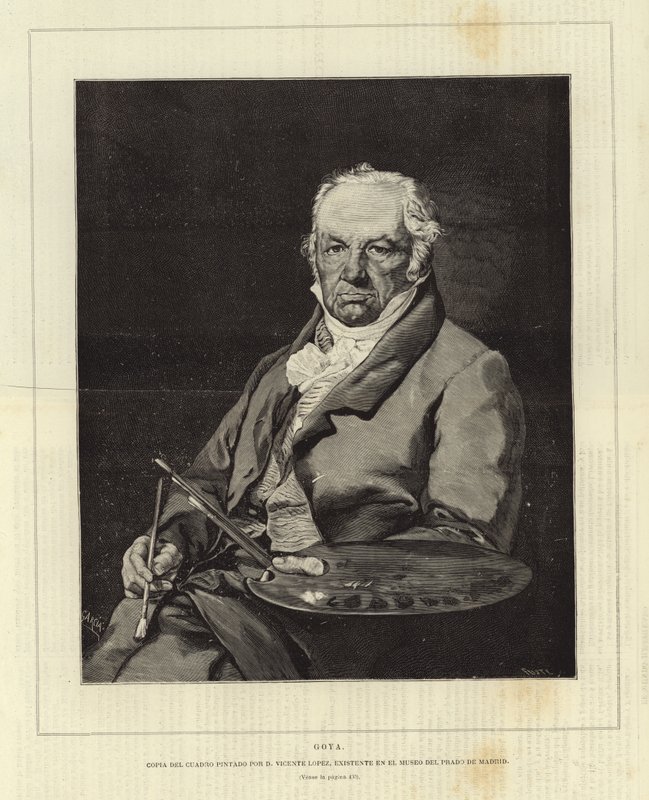 Goya von Vicente Lopez y Portana