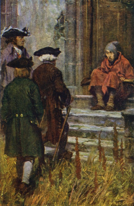 Illustration für Entführt (Farblithografie) von W.R.S. (after) Stott