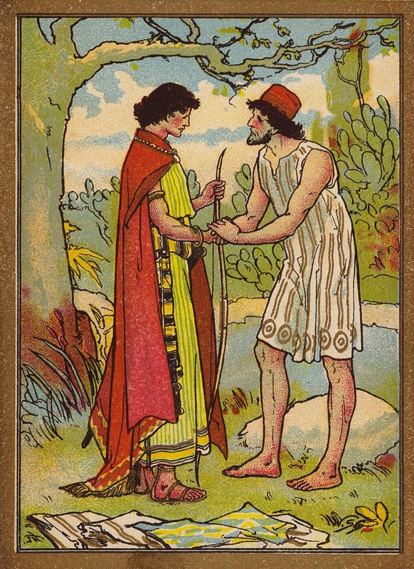 David und Jonathan von W.S. Stacey