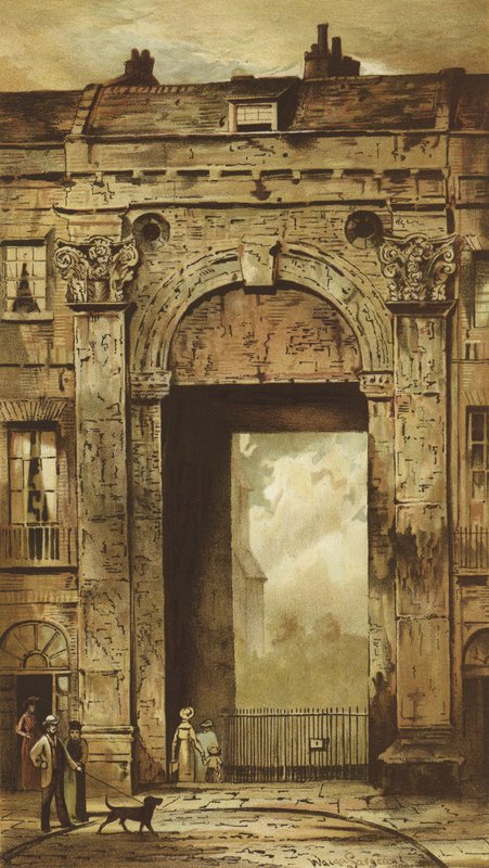 Arundel House, Watergate, Strand von Waldo Sargeant
