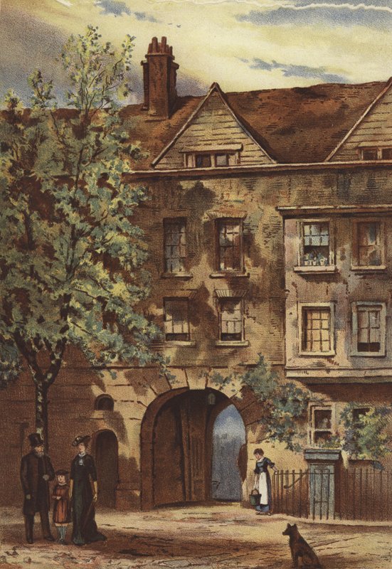 Staple Inn, Holborn von Waldo Sargeant