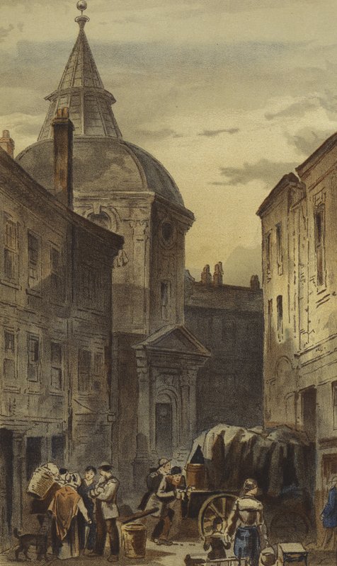 Warwick Lane, Newgate Street, City von Waldo Sargeant