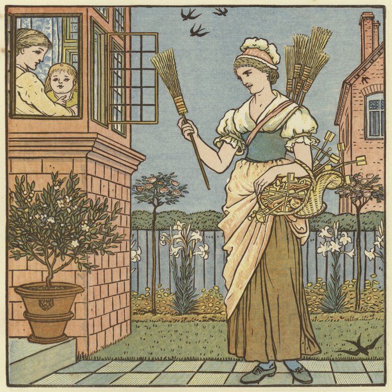 Kaufe einen Besen von Walter Crane