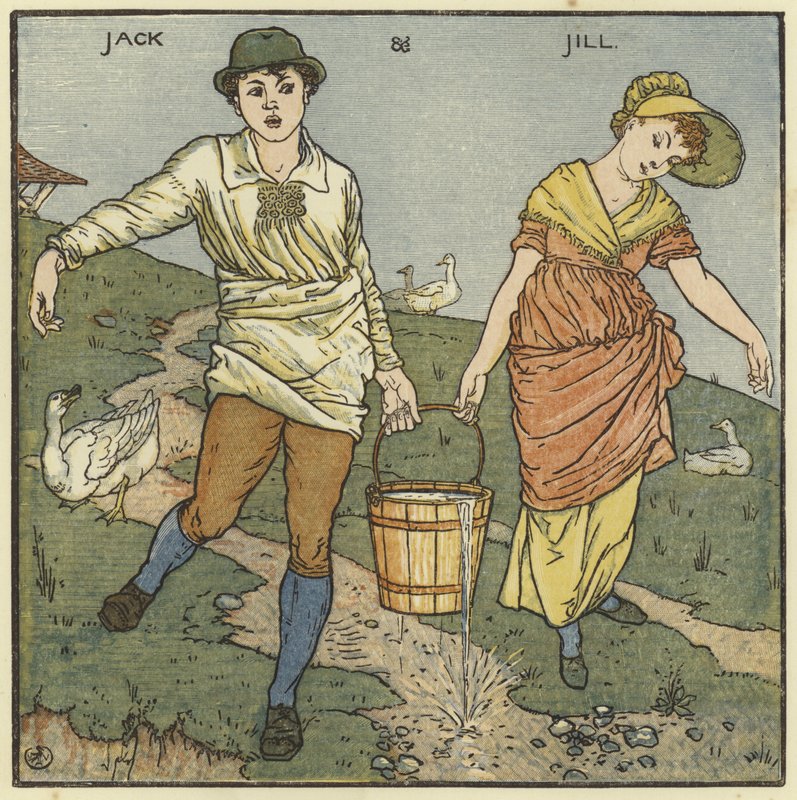 Jack und Jill von Walter Crane