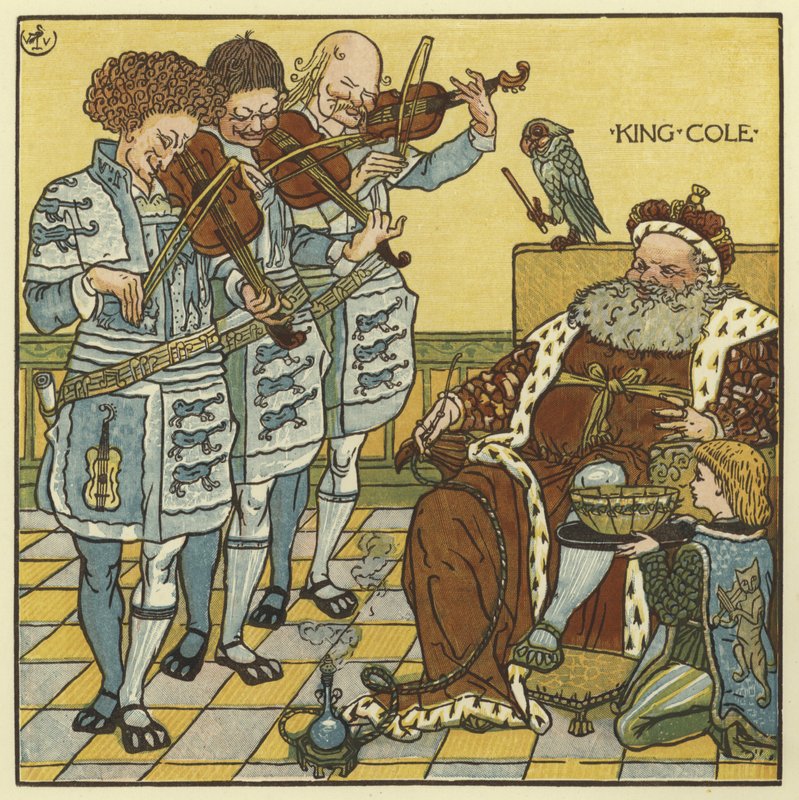 König Cole von Walter Crane