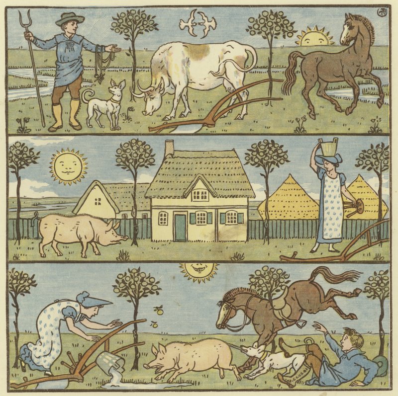 Es lebte einmal ein kleiner Mann von Walter Crane