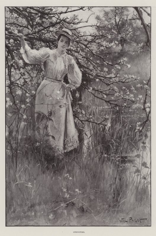 Frühling von Walter Paget
