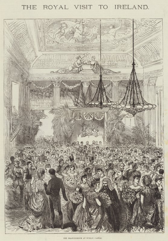 Der königliche Besuch in Irland von Walter Paget