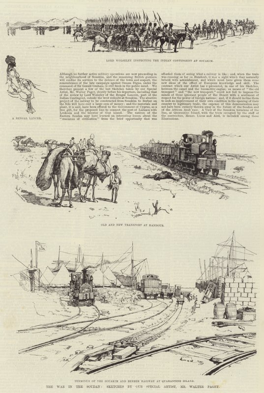 Der Krieg im Sudan von Walter Paget