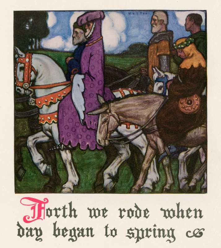 Chaucer: Die Canterbury-Erzählungen von Walter Appleton Clark