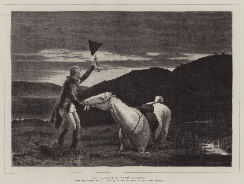 Ein unangenehmes Dilemma von Walter Charles Horsley