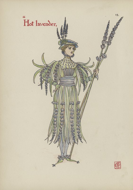 Blumen aus Shakespeares Garten von Walter Crane