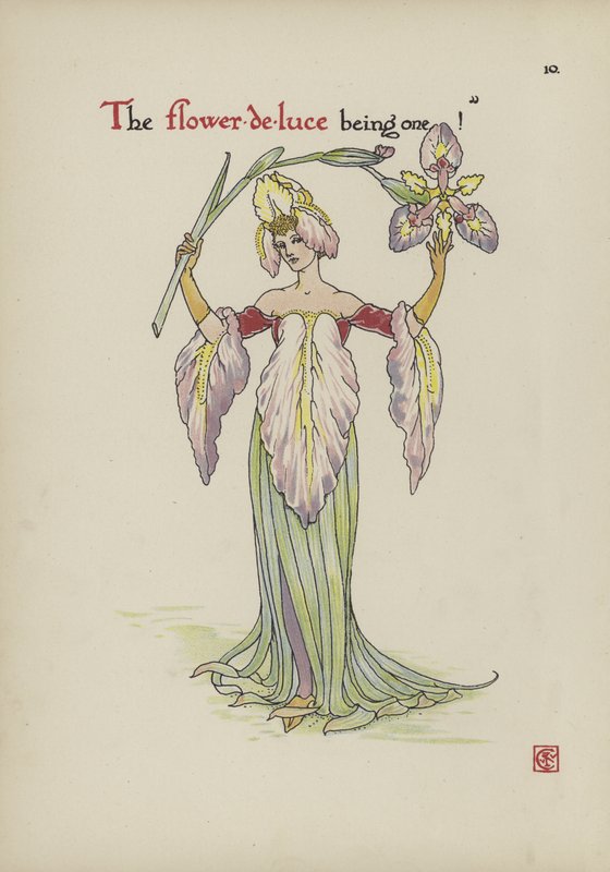 Blumen aus Shakespeares Garten von Walter Crane