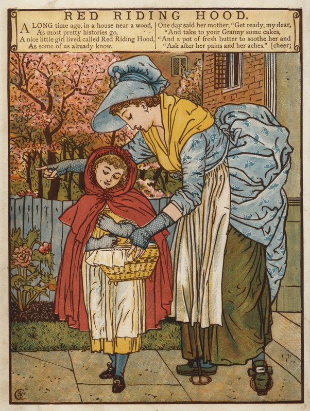 Rotkäppchen von Walter Crane