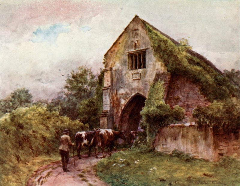 Eingangstor, Cleeve Abbey von Walter Frederick Roofe Tyndale
