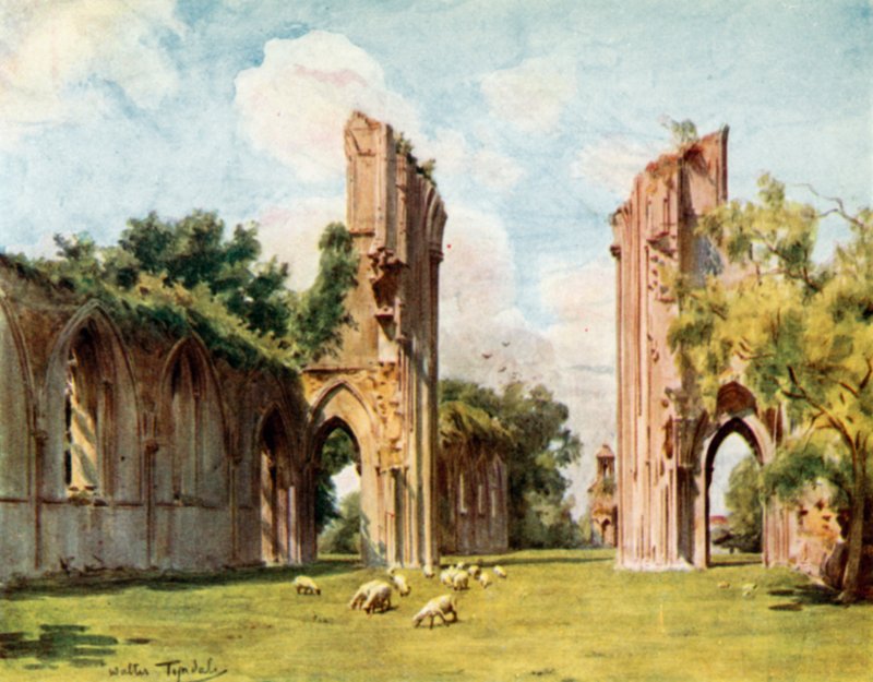 Abtei von Glastonbury von Walter Frederick Roofe Tyndale