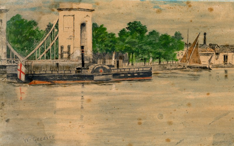 Cadogan Pier Chelsea von Walter Greaves
