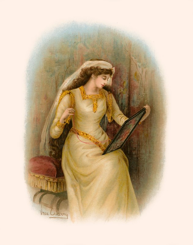 Tennysons Lady of Shalott von Warry