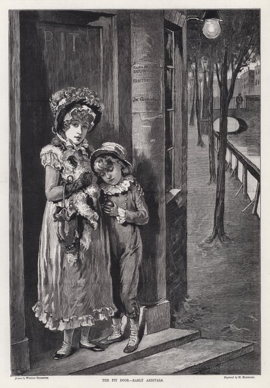 Die Grubentür, Frühe Ankünfte von Weedon Grossmith