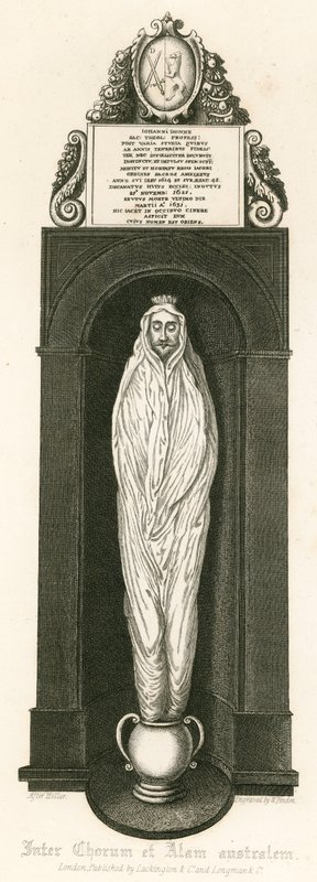 Dr. John Donne von Wenceslaus Hollar