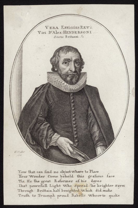 Reverend Alexander Henderson von Wenceslaus Hollar