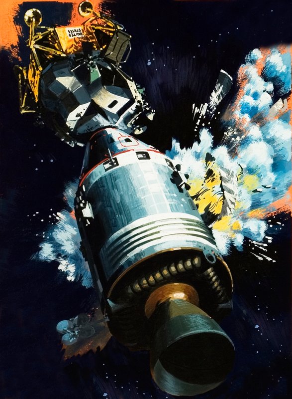 Apollo 13 von Wilf (20th century) Hardy