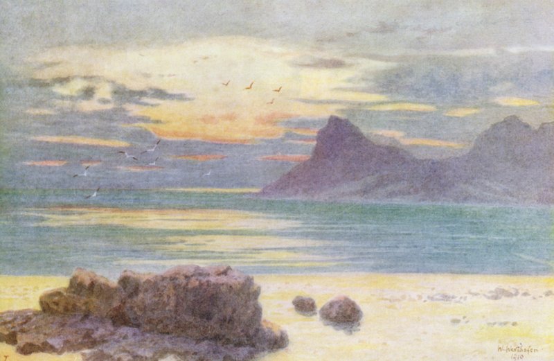 Hout Bay und Hangberg von Wilhelm Westhofen