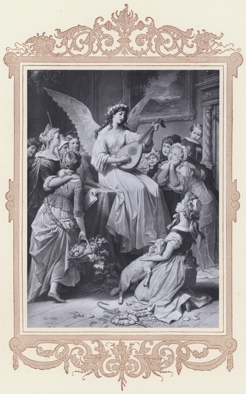 Mignon, Wilhelm Meister von Wilhelm von (after) Kaulbach