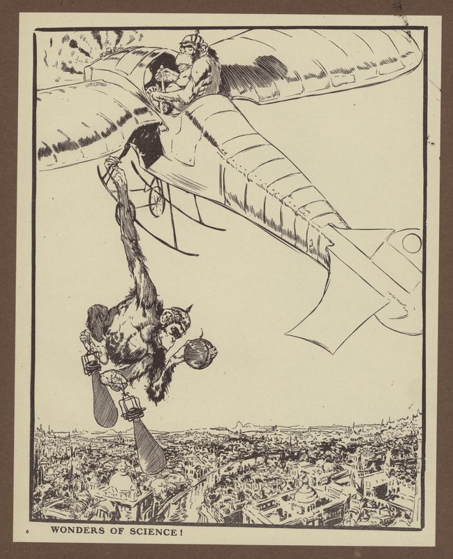 Wunder der Wissenschaft (Lithographie) von Will Dyson