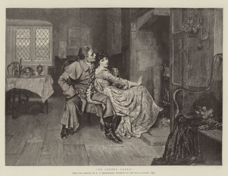 Nach Gretna Green von William A. Breakspeare