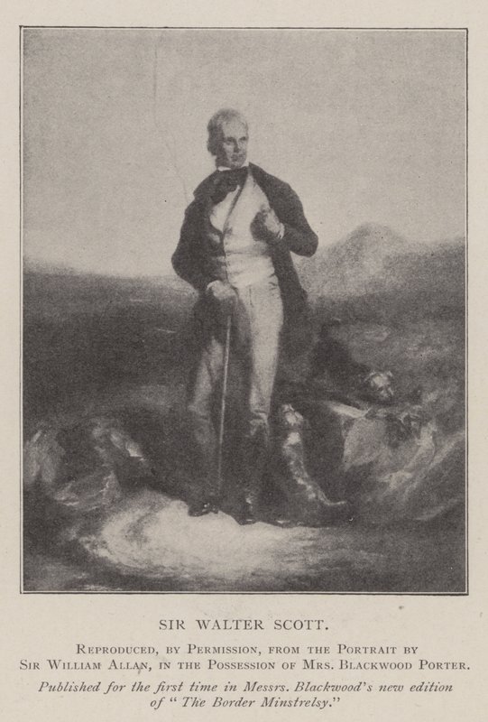 Sir Walter Scott von William Allan