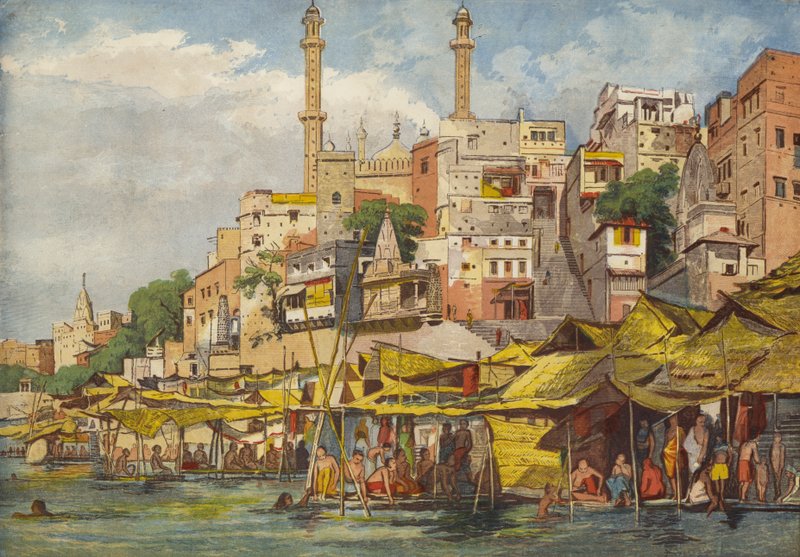 Benares, Indien von William Carpenter