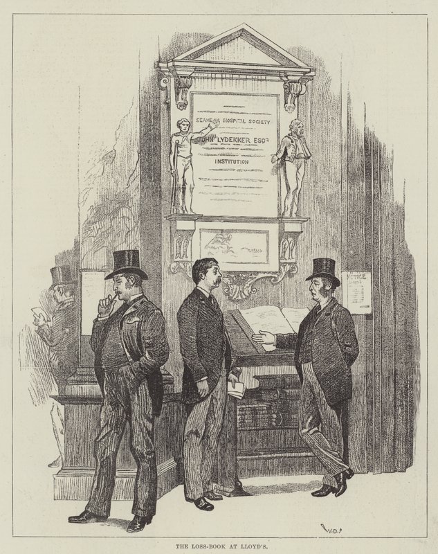 Das Verlustbuch bei Lloyd