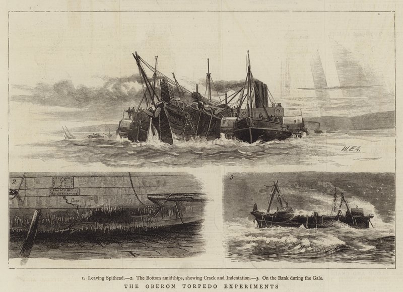 Die Oberon-Torpedo-Experimente von William Edward Atkins