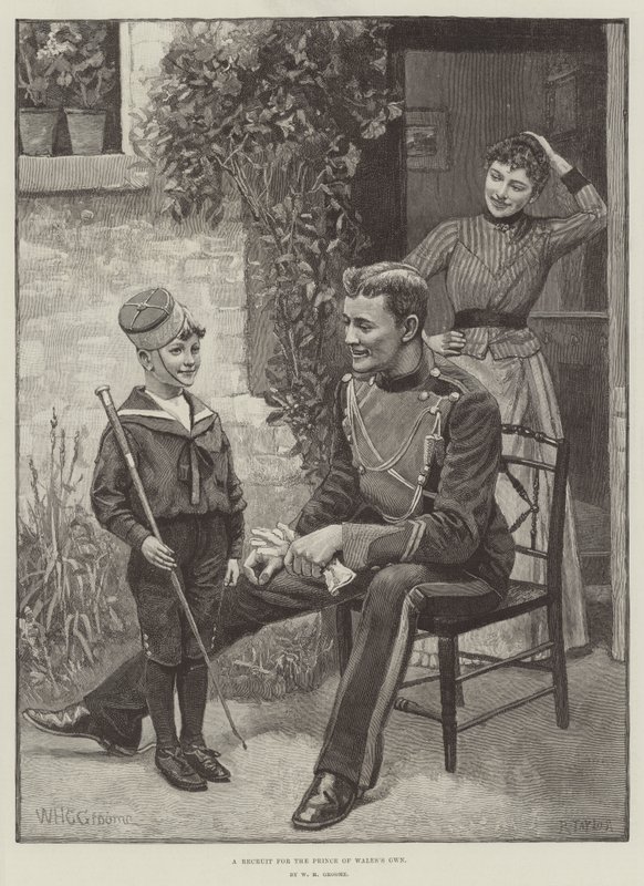 Ein Rekrut für die Prince of Wales