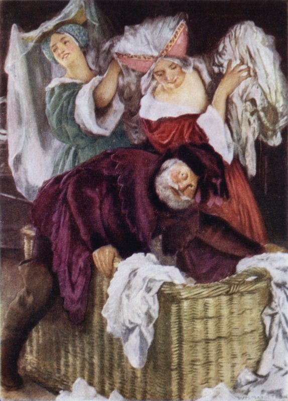 Die lustigen Weiber von Windsor von William Henry Margetson
