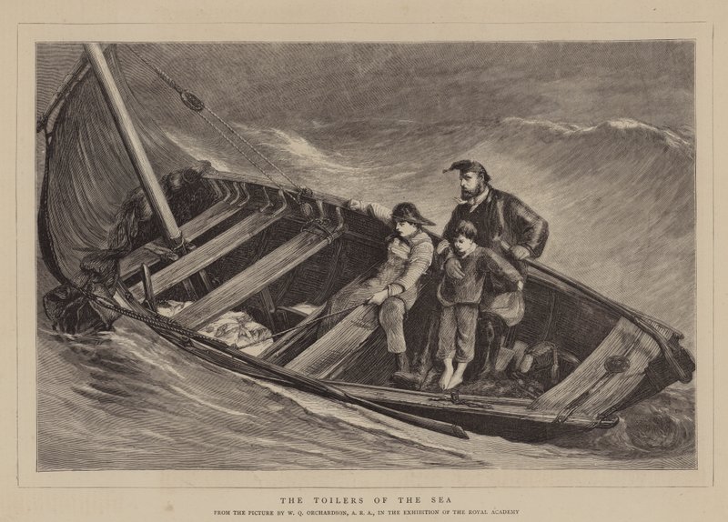 Die Arbeiter des Meeres von William Quiller Orchardson