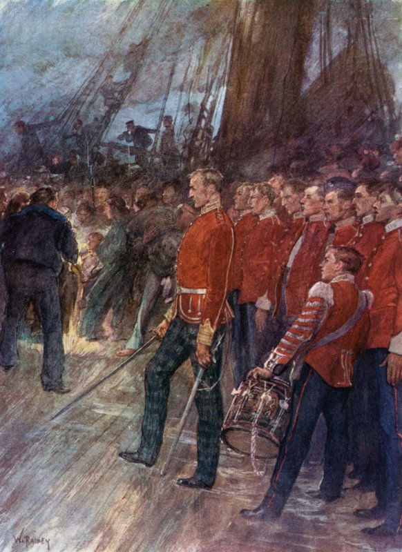 Der Verlust der Birkenhead von William Rainey