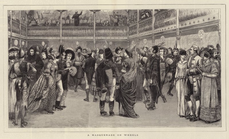 Eine Maskerade auf Rädern von William Ralston