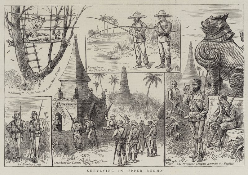 Vermessung in Oberburma von William Ralston
