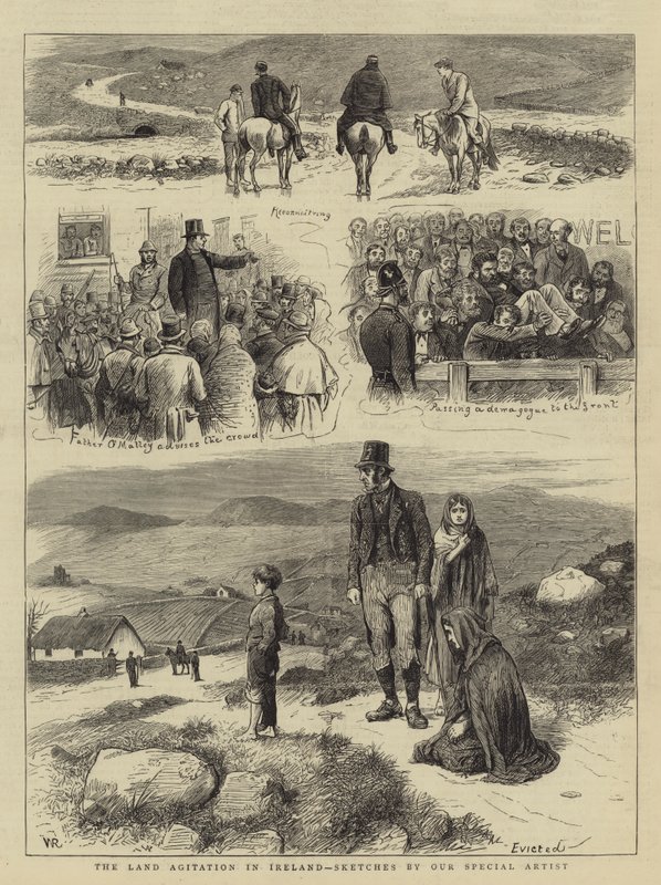 Die Landagitation in Irland von William Ralston