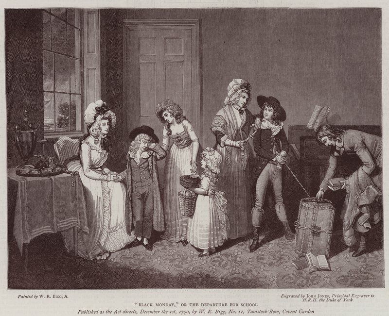 Kleidung, Sitten und Kunst im letzten Jahrhundert von William Redmore Bigg