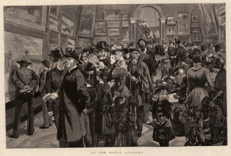 In der Royal Academy von William Small