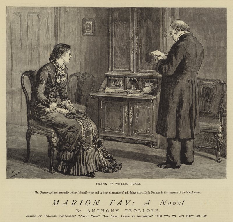 Marion Fay, ein Roman von William Small