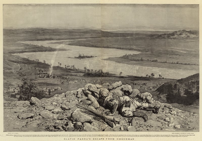Slatin Pashas Flucht aus Omdurman von William Small