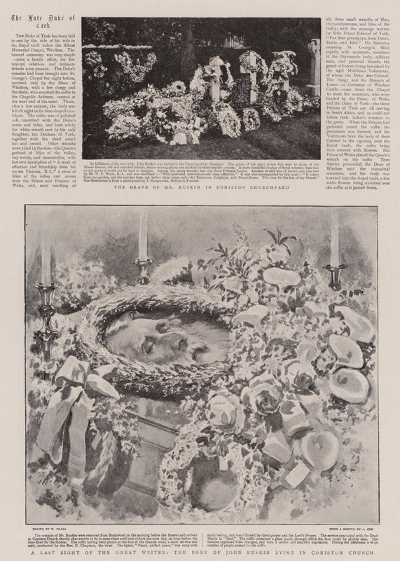 Der verstorbene Herzog von Teck von William Small